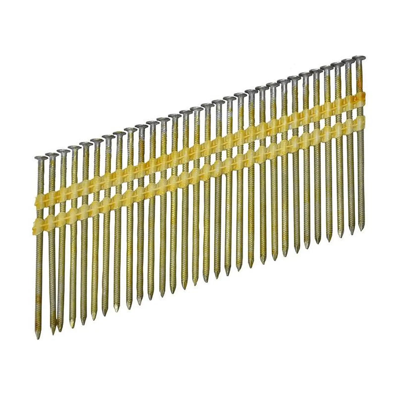 Bostitch 21° Galvanised Ring Shank Stick Nails 90mm