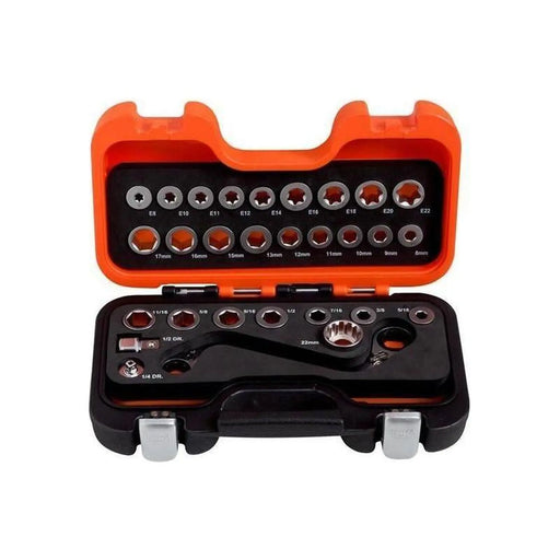 Bahco 29 Piece S Type Ratchet Ring Wrench Set