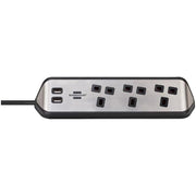 Brennenstuhl Corner Extension Lead 240V 3-Gang 2m