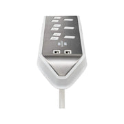 Brennenstuhl estilo Corner Extension Lead 240V 3-Gang 13A White 2m