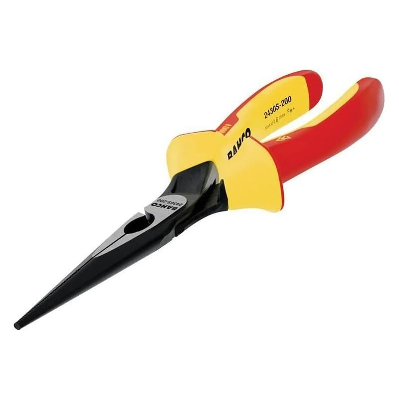 Bahco 2430S ERGO Insulated Long Nose Pliers