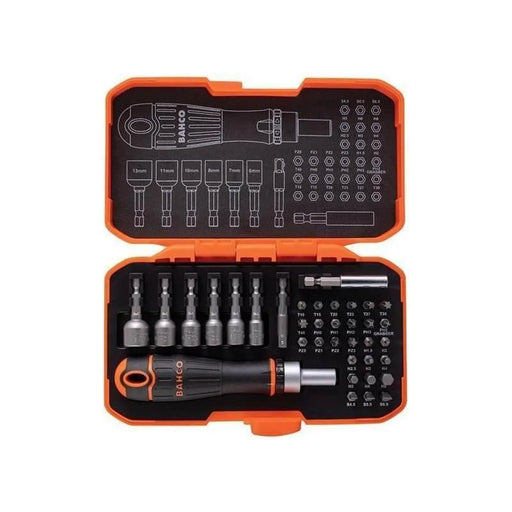 Bahco Ratcheting Bit Set 36 Piece Heavy Duty