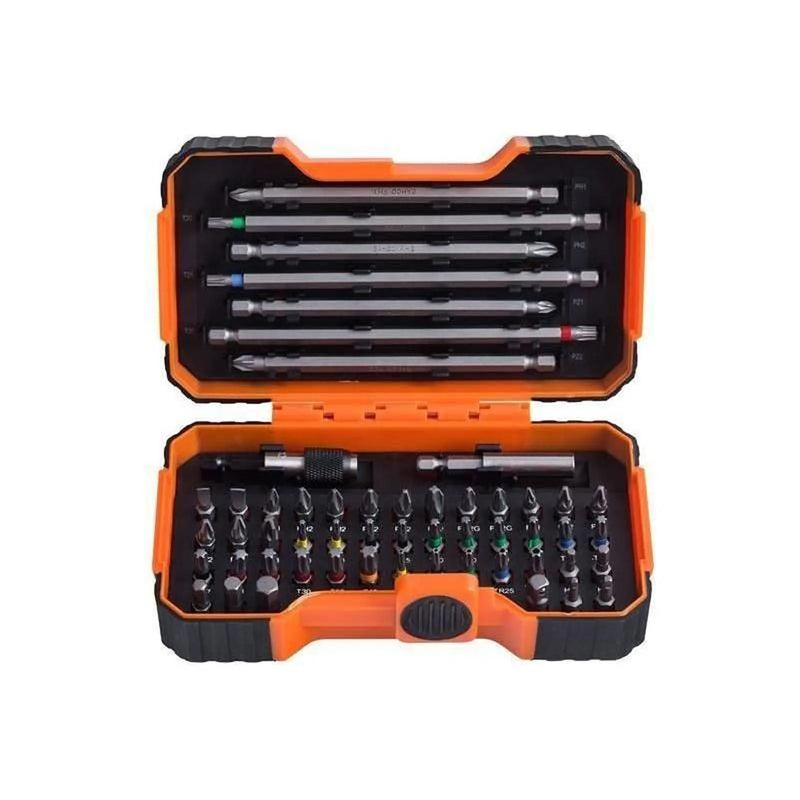 Bahco 59/S54BC Colour-Coded Bit Set, 54 Piece