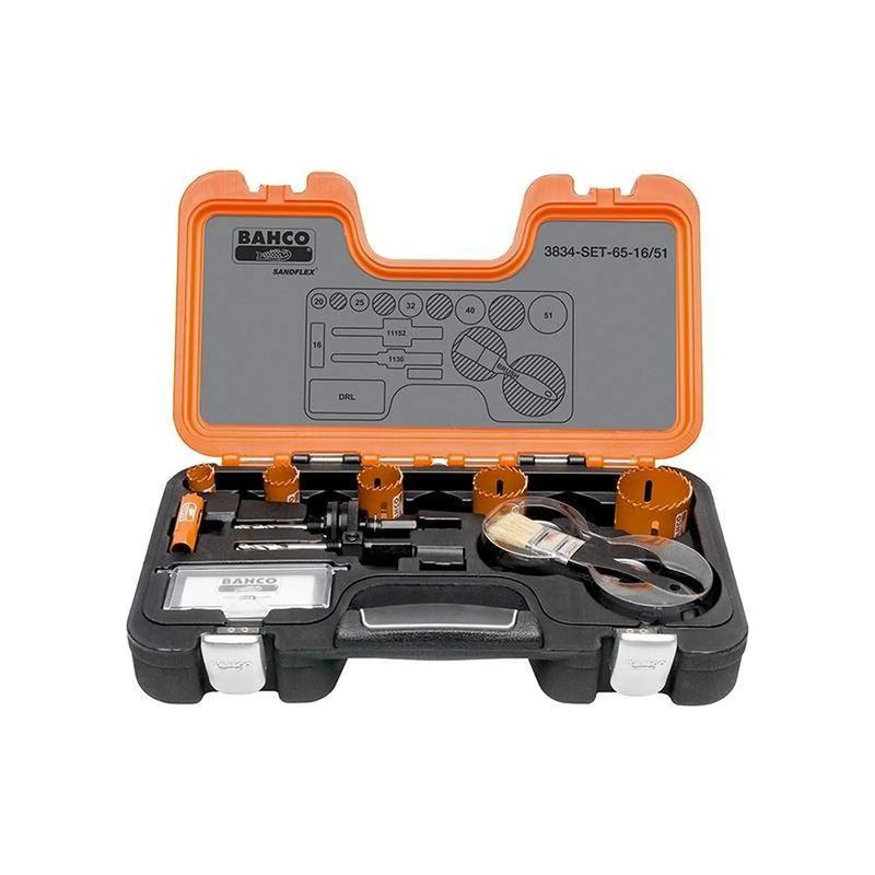 Bahco Holesaw Set 16-51mm Professional Quality