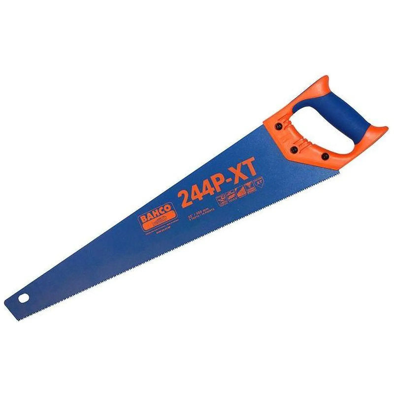 Bahco 244P-22-XT Blue XT Handsaw 22in 9 TPI