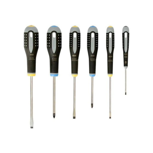 Bahco BE-9882 ERGO Screwdriver Set 6 Piece