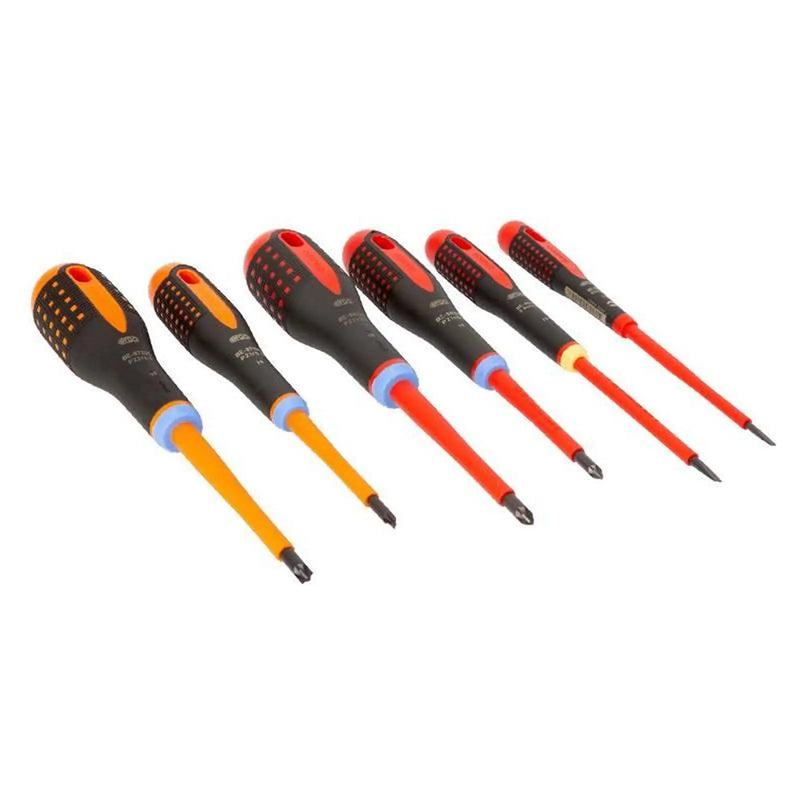 Bahco BE-9884S VDE Insulated Screwdriver Set