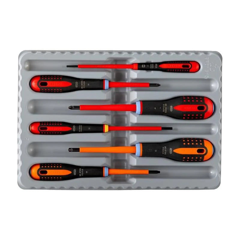 Bahco BE-9884S VDE Insulated Screwdriver Set