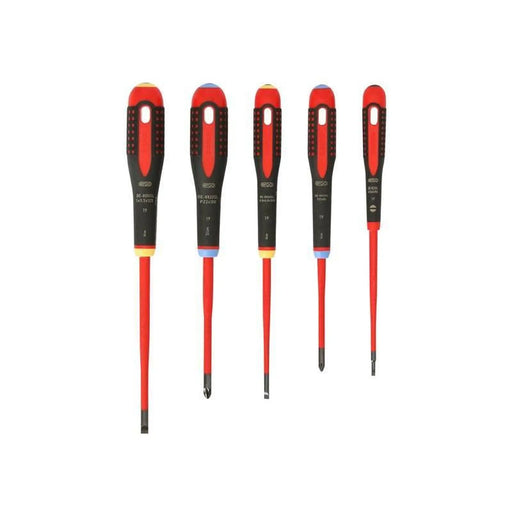 Bahco BE-9882SL ERGO Slim VDE Insulated Screwdriver Set