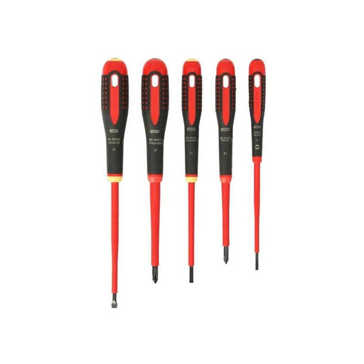 Bahco BE-9881S VDE Insulated Screwdriver Set