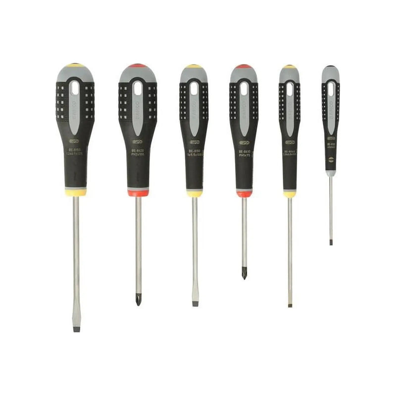 Bahco BE-9881 ERGO Screwdriver Set 6 Piece