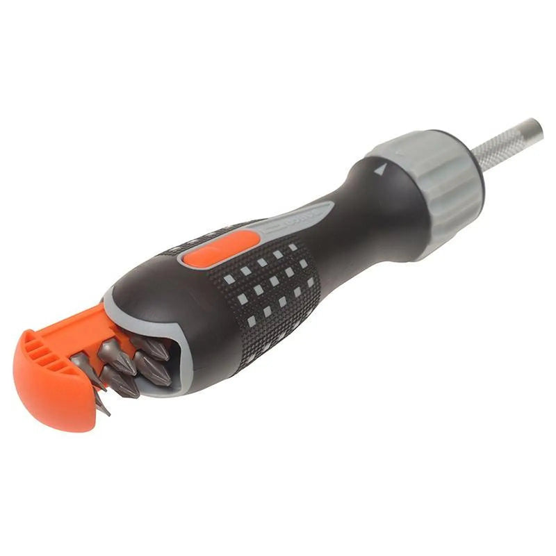 Bahco 808050L LED Ratchet Screwdriver with Bit Set