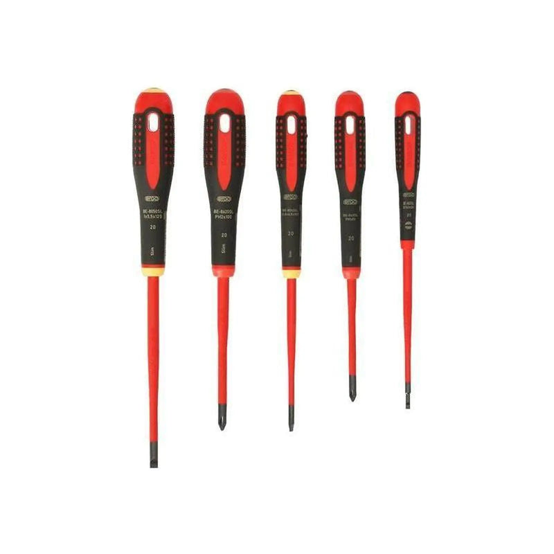 Bahco BE-9881SL ERGO Slim VDE Insulated Screwdriver Set