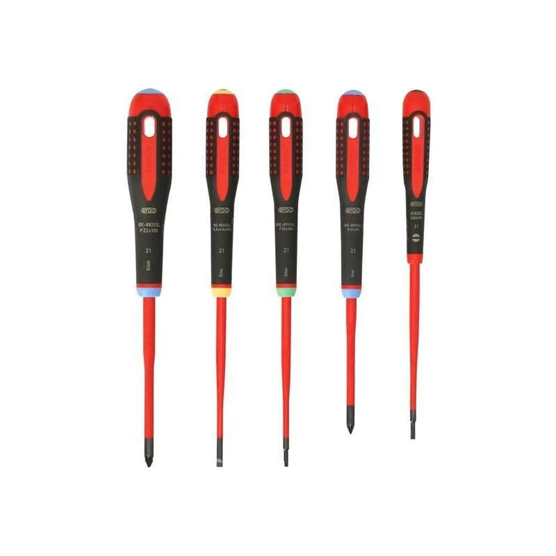 Bahco VDE Insulated Screwdriver Set 5 Piece