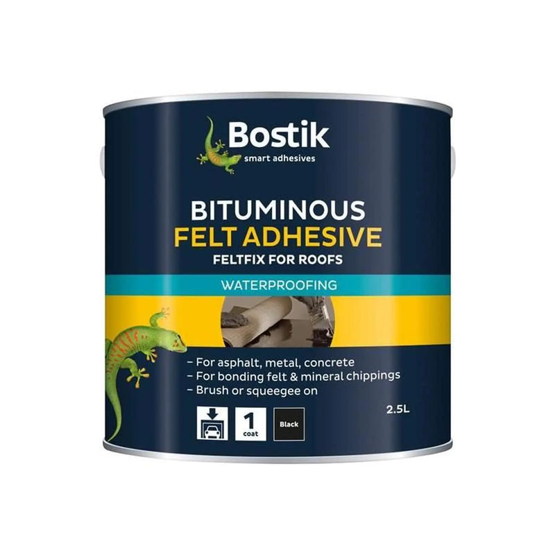 Bostik Bituminous Felt Adhesive 2.5L Heavy Duty