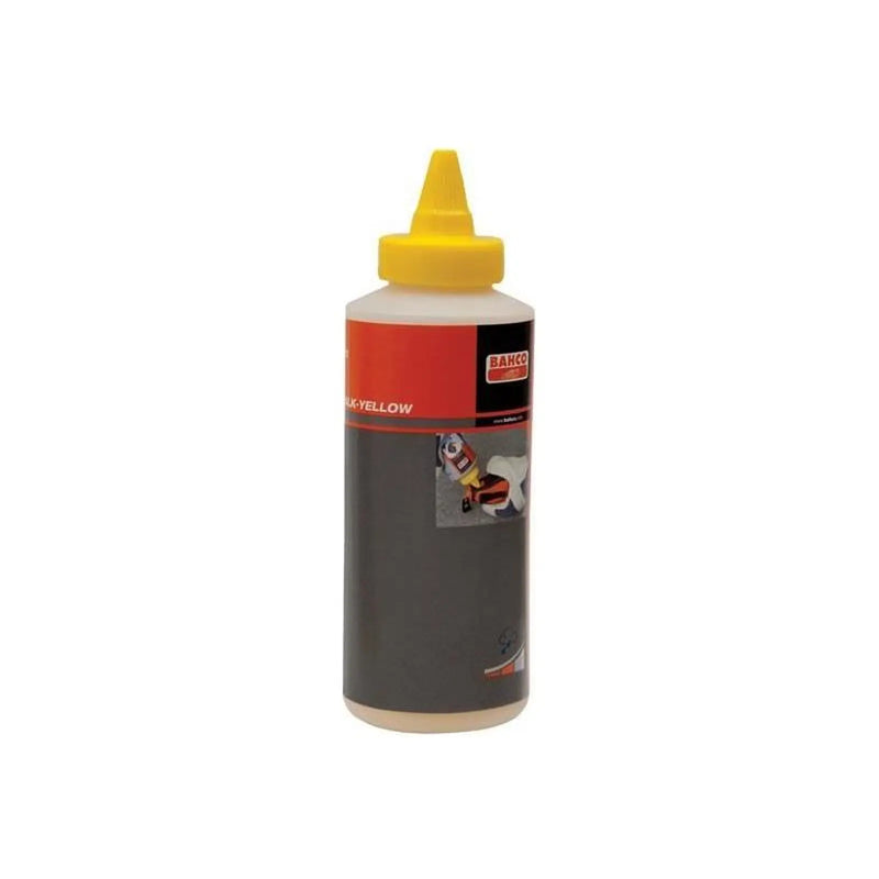 Bahco Marking Chalk Pour Bottle Heavy Duty Yellow