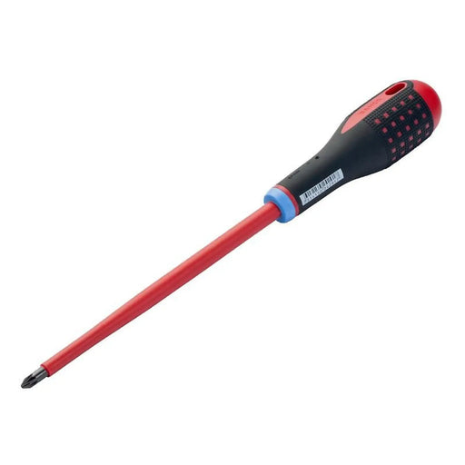 Bahco ERGO VDE Insulated Pozi Screwdriver PZ2 x 100mm