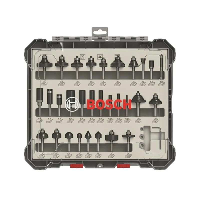 Bosch Powertool Accessories Router Bit Set 30 Piece