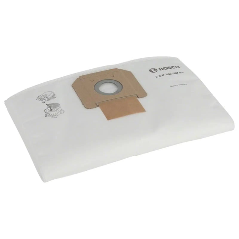 Bosch Powertool Accessories Fleece Filter Bag Pack of 5