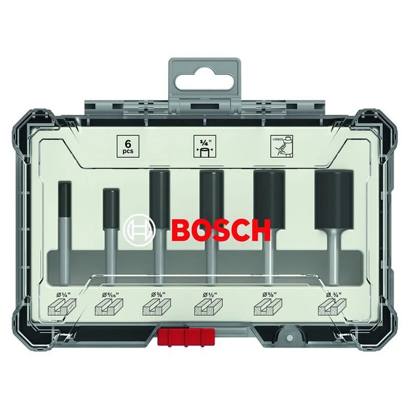 Bosch Powertool Accessories Router Bit Set 6 Piece