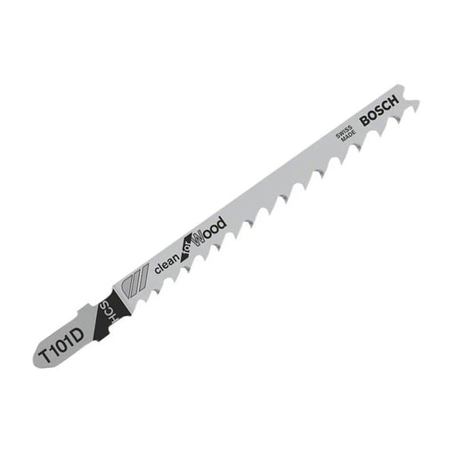 Bosch Powertool Accessories Bosch T101D Jigsaw Blade Pack of 5 Heavy Duty