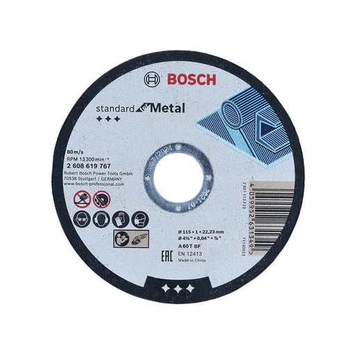 Bosch Powertool Accessories Metal Cutting Disc 115mm