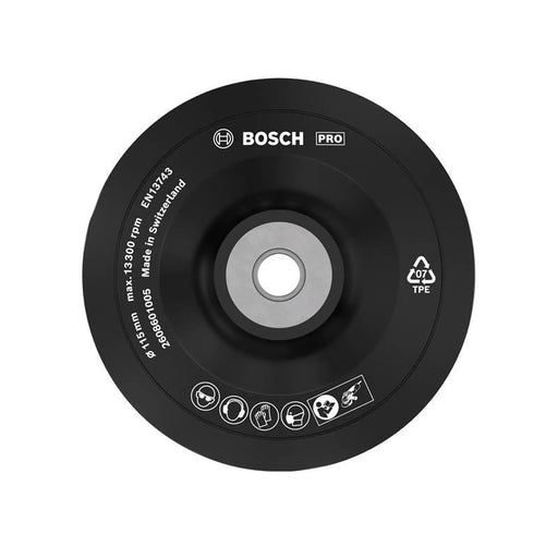 Bosch Powertool Accessories Backing Pad 115mm Heavy Duty
