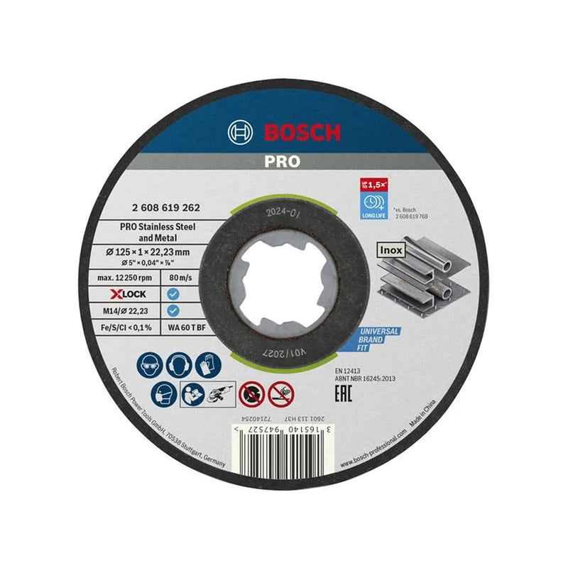 Bosch Powertool Accessories Cutting Disc Pack of 10