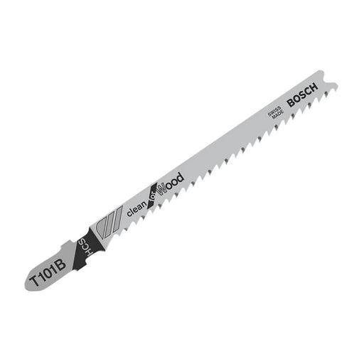 Bosch Powertool Accessories Bosch T101B Jigsaw Blade Pack of 5 Heavy Duty
