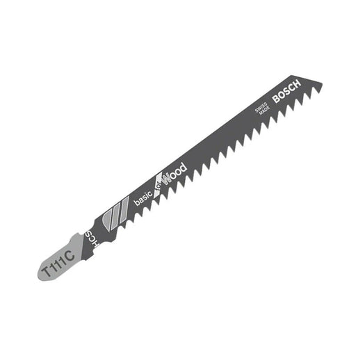 Bosch Powertool Accessories Bosch T111C Jigsaw Blade Pack of 5 Heavy Duty