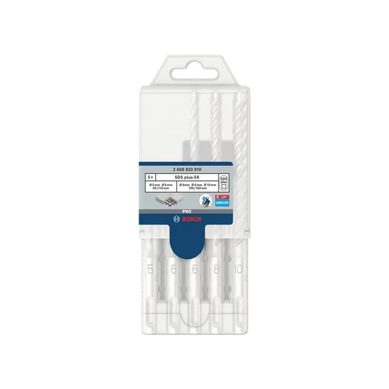 Bosch Powertool Accessories SDS Plus Drill Bit Set
