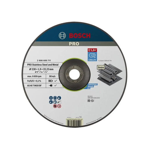 Bosch Powertool Accessories Cutting Disc 230mm Heavy Duty