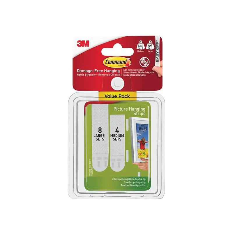 Command™ Picture Hanging Strips Heavy Duty Pack