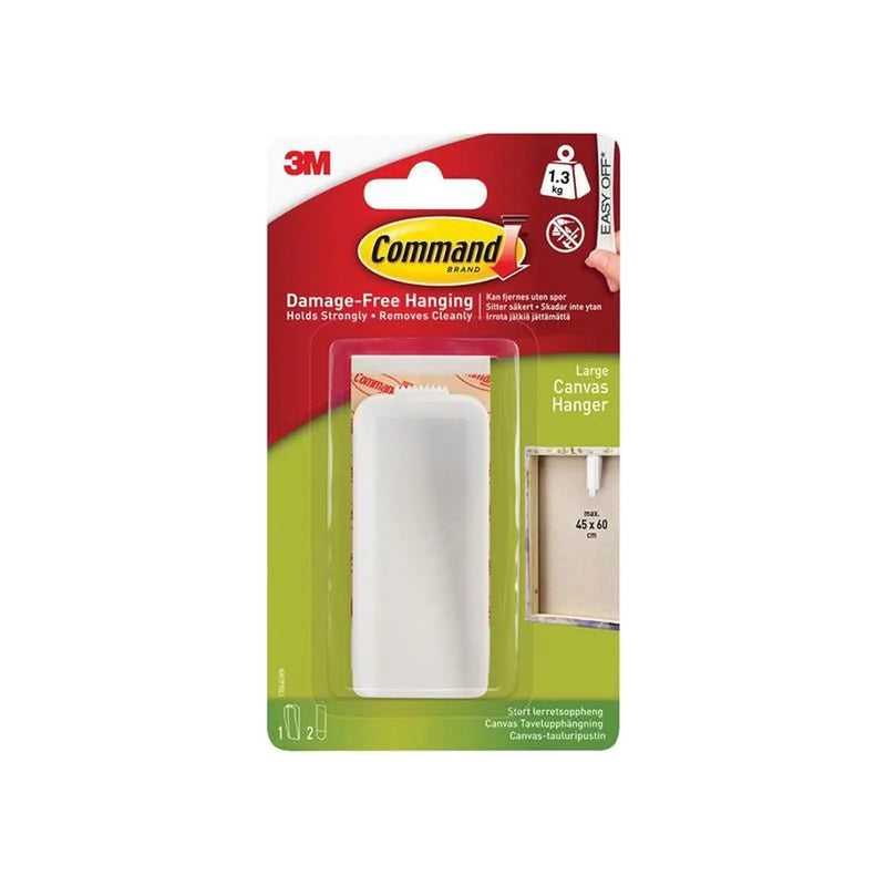 Command™ Large Canvas Hanger Heavy Duty Fixings