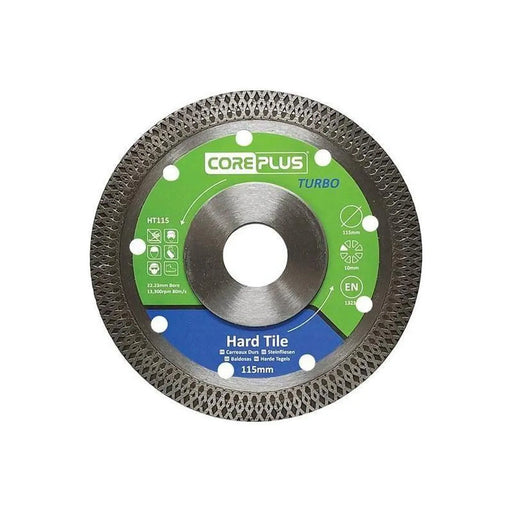 CorePlus Hard Tile Turbo Diamond Blade 115mm