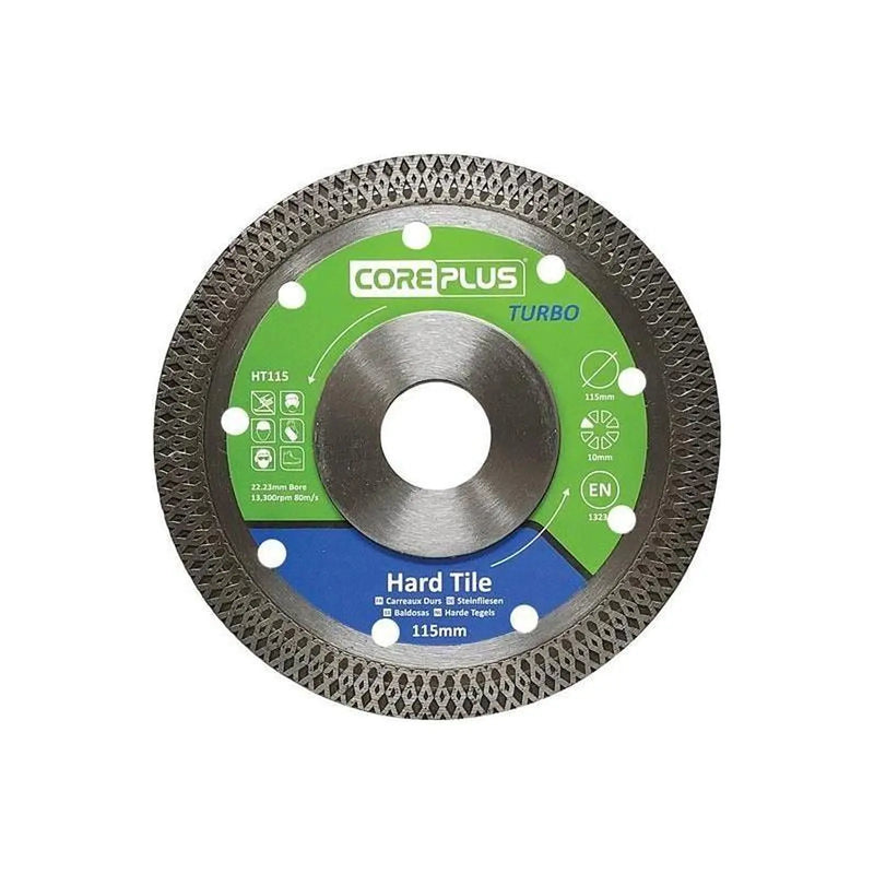 CorePlus Hard Tile Turbo Diamond Blade 115mm