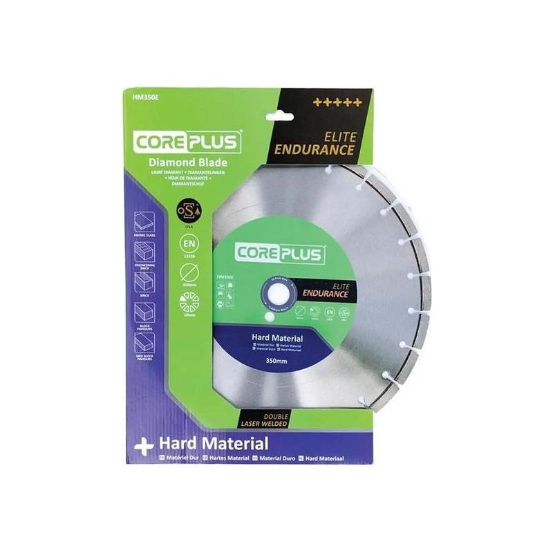 CorePlus HM350E Elite Turbo Diamond Blade 350mm