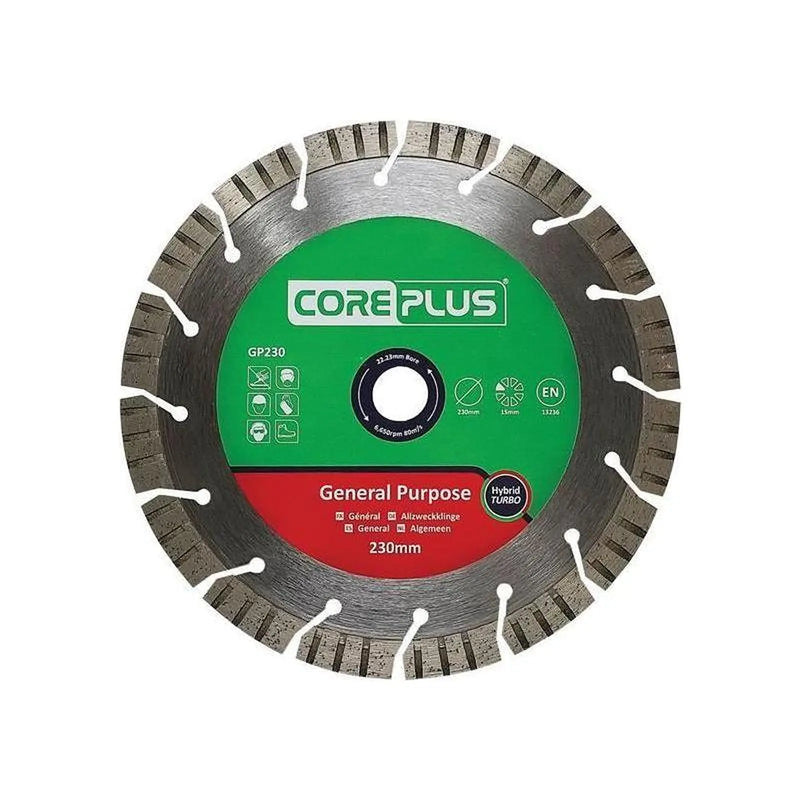CorePlus GP230 Diamond Blade 230mm Heavy Duty