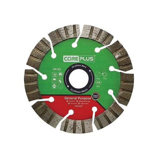 CorePlus GP125 125mm Turbo Diamond Blade