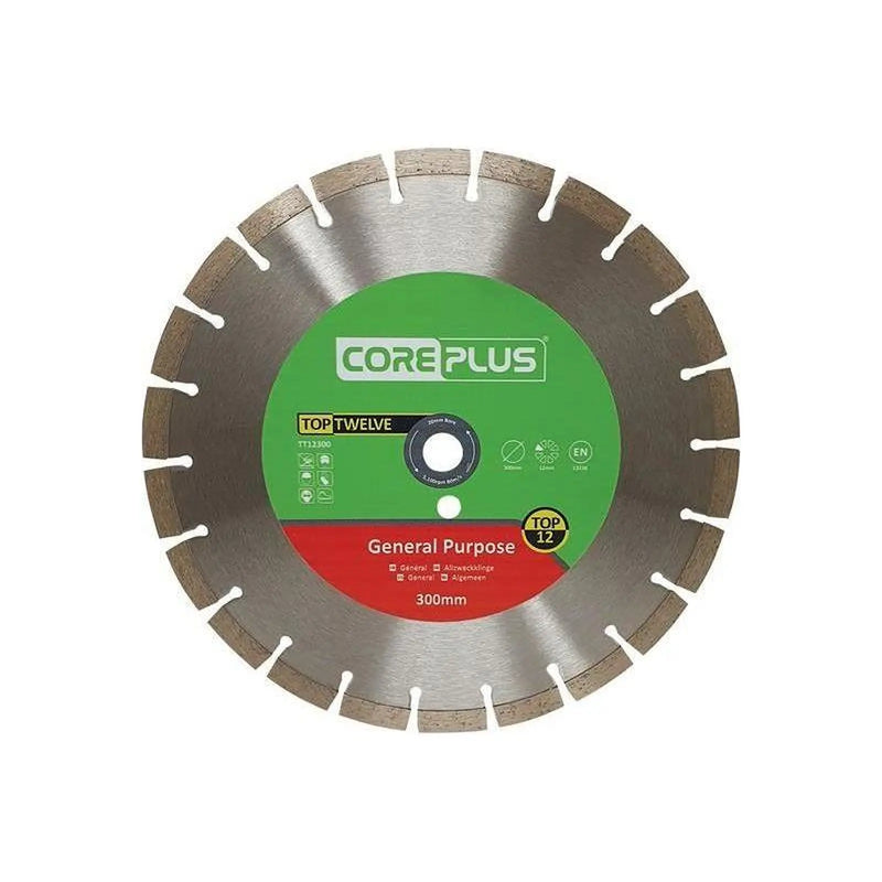 CorePlus Diamond Blade 300mm Heavy Duty Quality