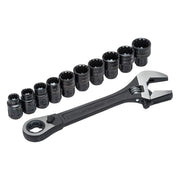 Crescent® Pass-Thru™ Adjustable Wrench Set 11 Piece