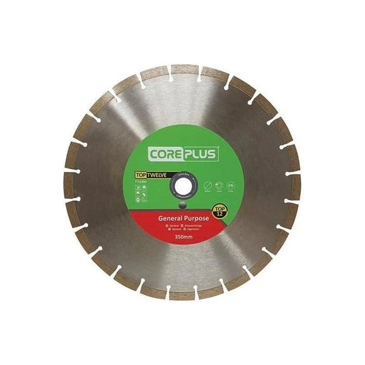CorePlus Diamond Blade 350mm Heavy Duty Professional