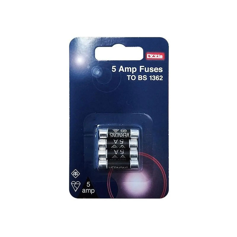 Dencon 5A Fuse Pack of 4 - Professional Electrical