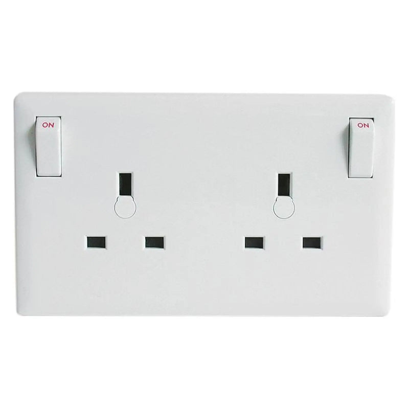 Dencon 1G to 2G Converter Socket White Screwless