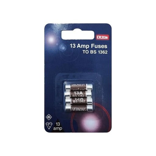 Dencon 13A Fuse Pack of 4 Professional Electrical