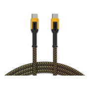 Dewalt Telecoms USB C to USB C 100W Reinforced Charging Cable 1.2m (4ft)