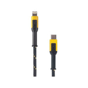 Dewalt Telecoms USB C to Lightning® Reinforced Charging Cable 1.2m (4ft)