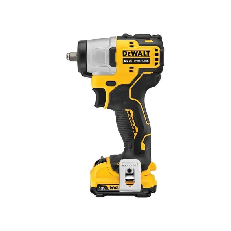 Dewalt Power Tools DCF902D2 XR Brushless Sub-Compact 3/8in Impact Wrench 12V 2 x 2.0Ah Li-ion