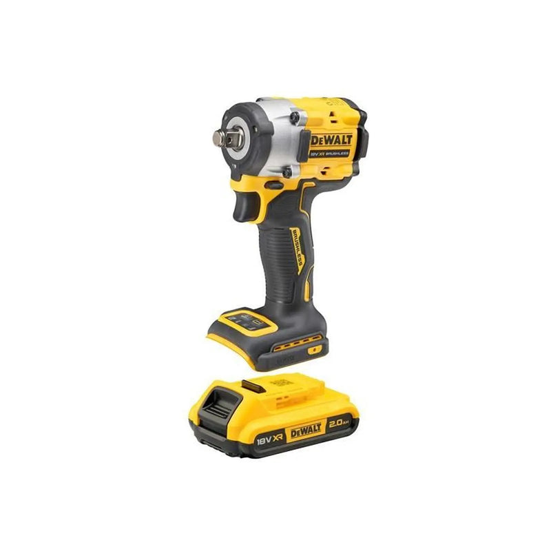 Dewalt Power Tools DCF921D2T XR BL 1/2in Impact Wrench 18V 2 x 2.0Ah Li-ion
