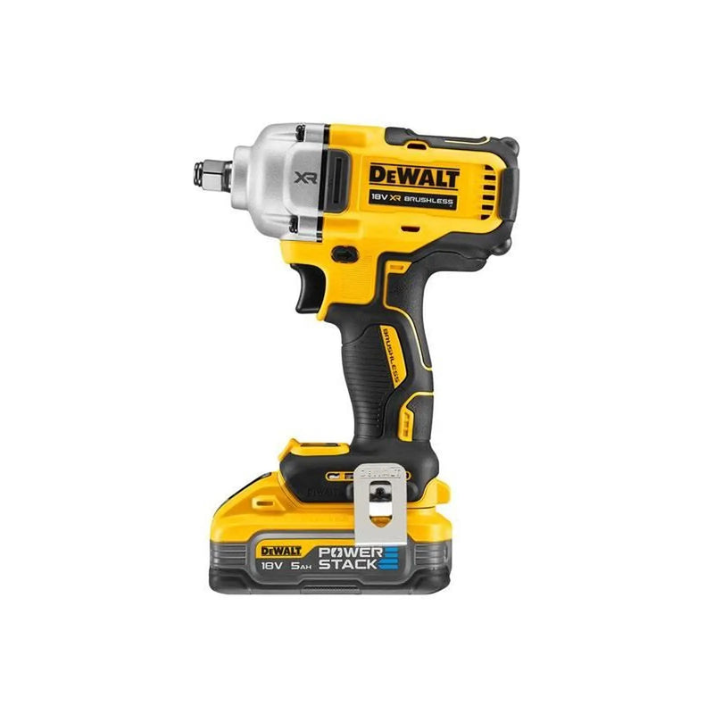 Dewalt Power Tools DCF891H2T XR BL 1/2in HR Anvil Impact Wrench 18V 2 x 5.0Ah POWERSTACK™ Li-ion